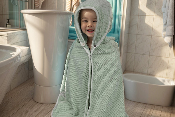Hooded towel for baby